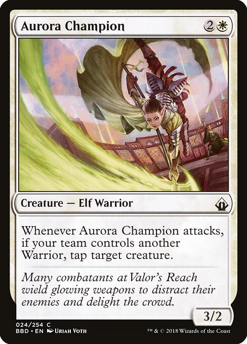 Aurora Champion — art by Uriah Voth