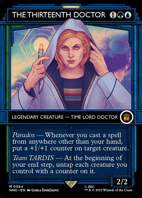 The Thirteenth Doctor — art by Lenka Šimečková