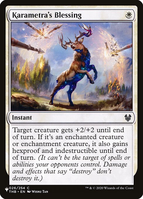 Karametra's Blessing — art by Wisnu Tan