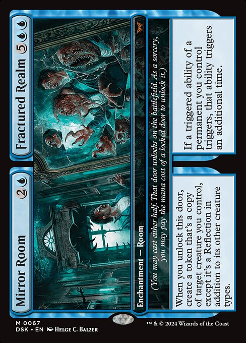 Mirror Room // Fractured Realm — art by Helge C. Balzer