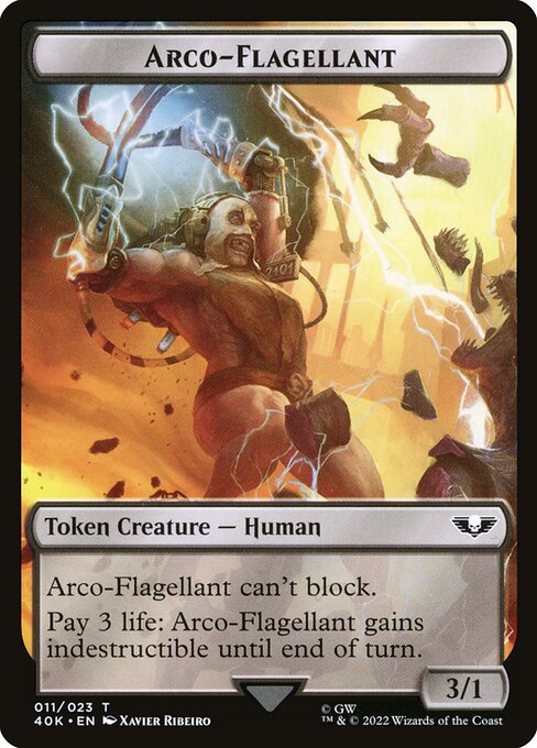 Arco-Flagellant — art by Xavier Ribeiro