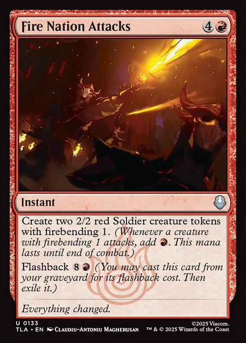 Fire Nation Attacks — art by Claudiu-Antoniu Magherusan