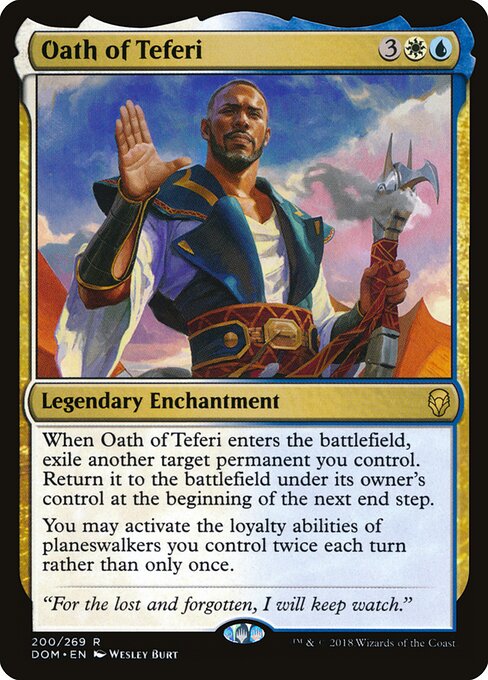 Oath of Teferi — art by Wesley Burt