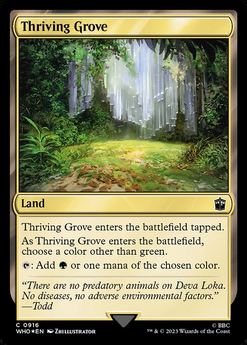 Thriving Grove — art by Zhillustrator
