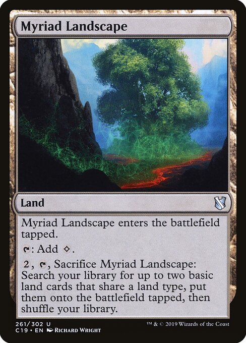 Myriad Landscape — art by Richard Wright