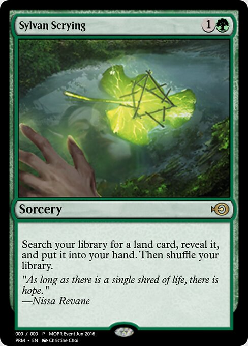 Sylvan Scrying — art by Christine Choi