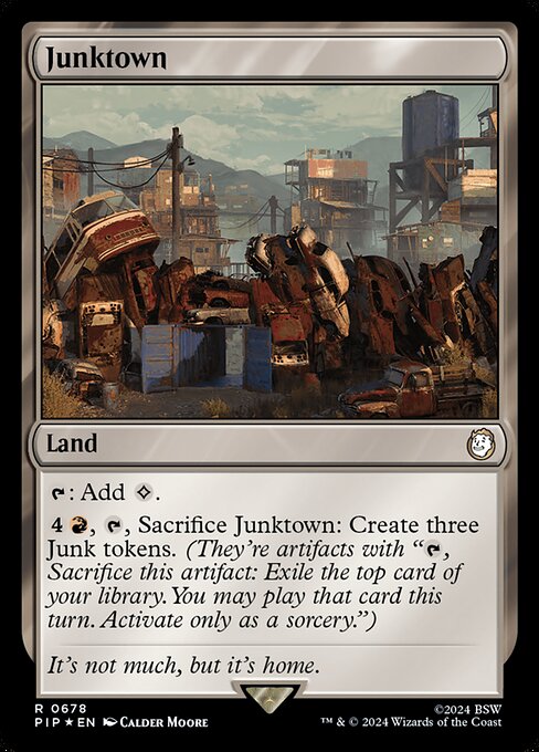 Junktown — art by Calder Moore