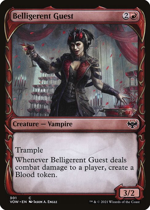 Belligerent Guest — art by Jason A. Engle