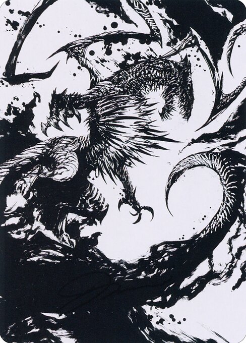 Skithiryx, the Blight Dragon // Skithiryx, the Blight Dragon — art by Kekai Kotaki