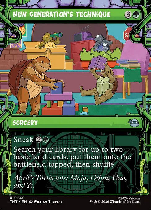 New Generation's Technique — art by William Tempest