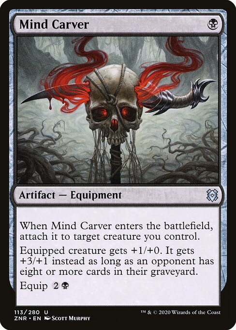 Mind Carver — art by Scott Murphy