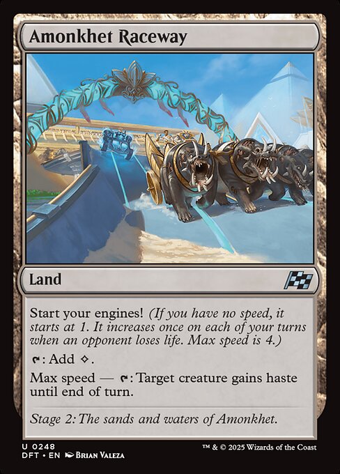 Amonkhet Raceway — art by Brian Valeza