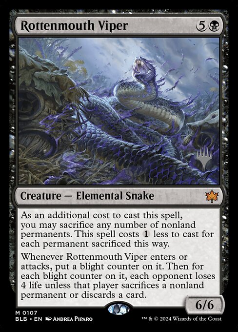 Rottenmouth Viper — art by Andrea Piparo