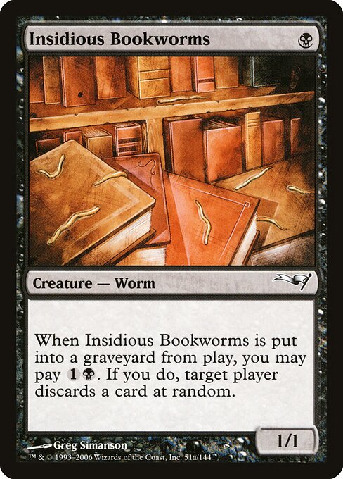 Insidious Bookworms — art by Greg Simanson