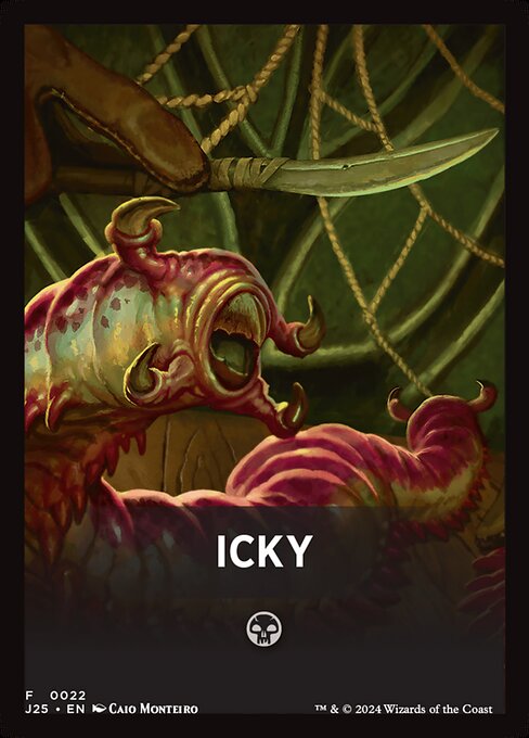Icky — art by Caio Monteiro