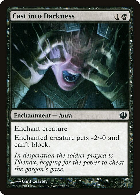 Cast into Darkness — art by Clint Cearley