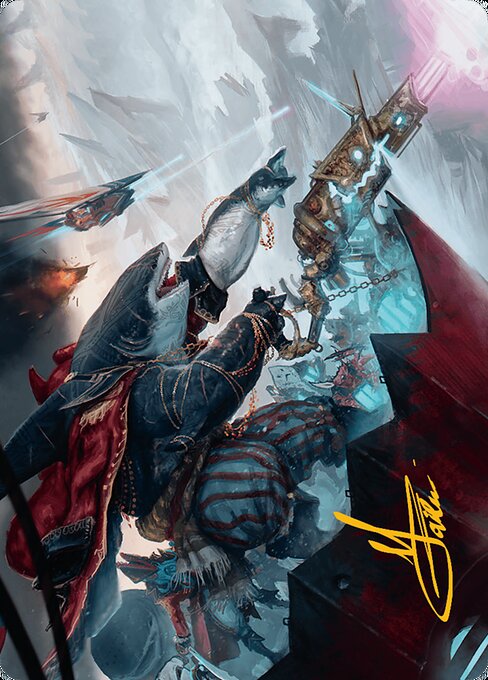 Captain Howler, Sea Scourge // Captain Howler, Sea Scourge — art by Mirko Failoni