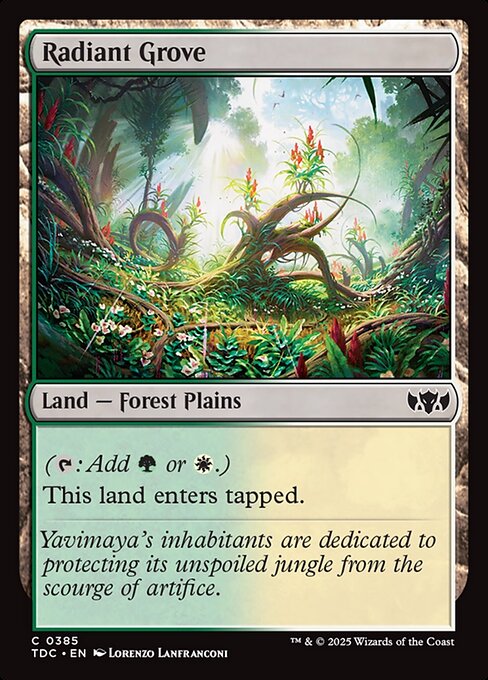 Radiant Grove — art by Lorenzo Lanfranconi