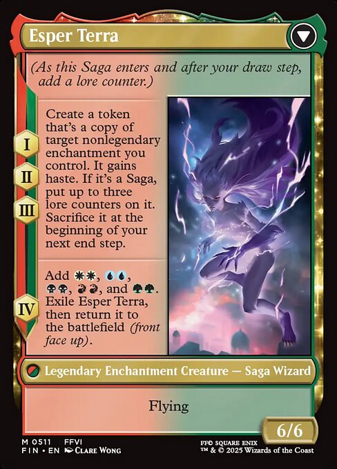 Terra, Magical Adept // Esper Terra — art by Clare Wong