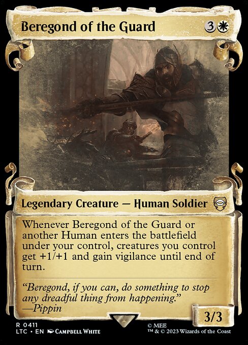 Beregond of the Guard — art by Campbell White