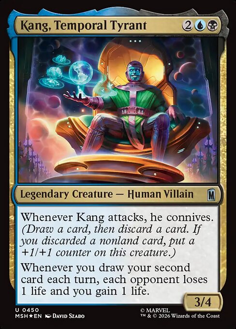 Kang, Temporal Tyrant — art by David Szabo