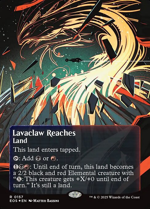 Lavaclaw Reaches — art by Matteo Bassini