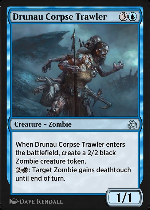 Drunau Corpse Trawler — art by Dave Kendall