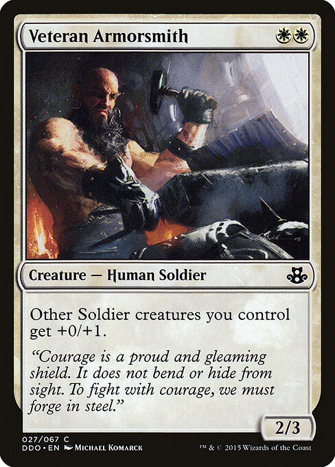 Veteran Armorsmith — art by Michael Komarck