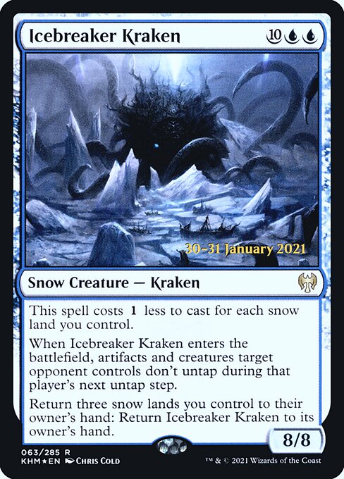 Icebreaker Kraken — art by Chris Cold