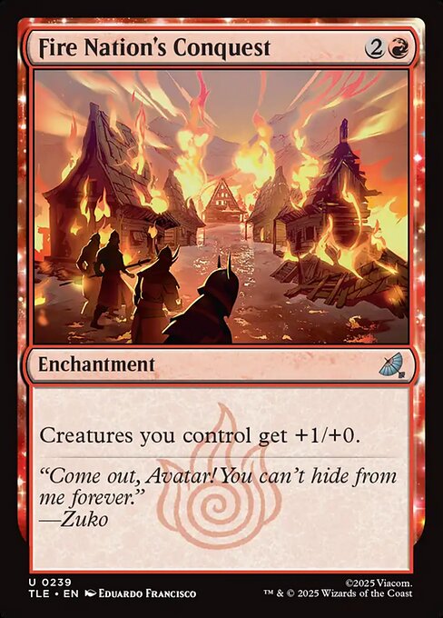 Fire Nation's Conquest — art by Eduardo Francisco