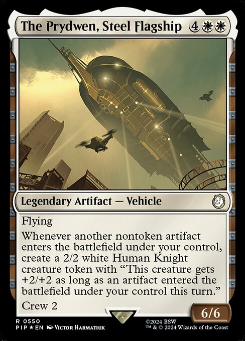 The Prydwen, Steel Flagship — art by Victor Harmatiuk
