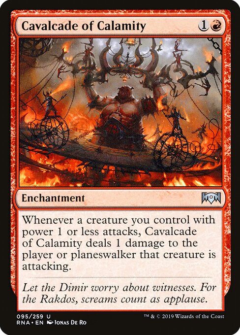 Cavalcade of Calamity — art by Jonas De Ro