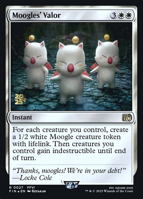 Moogles' Valor — art by Kotakan