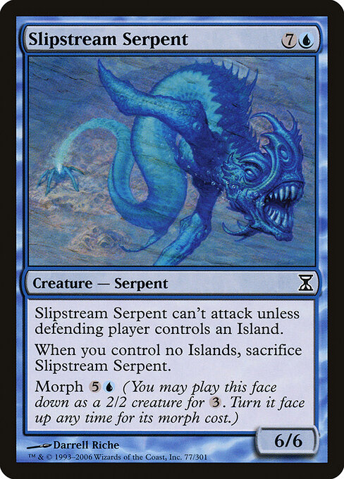 Slipstream Serpent — art by Darrell Riche