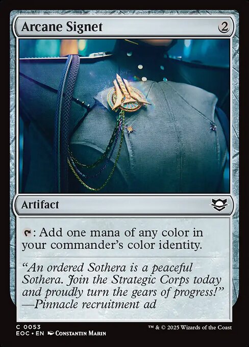 Arcane Signet — art by Constantin Marin