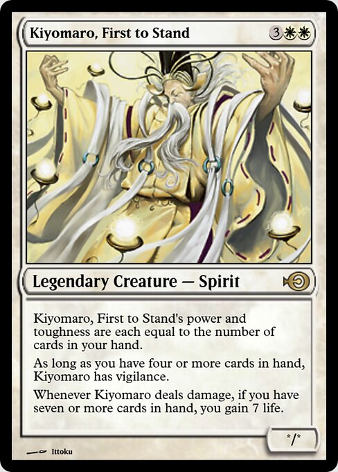 Kiyomaro, First to Stand — art by Ittoku