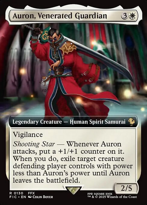Auron, Venerated Guardian — art by Colin Boyer
