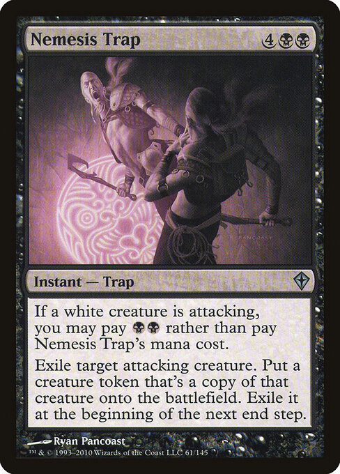 Nemesis Trap — art by Ryan Pancoast