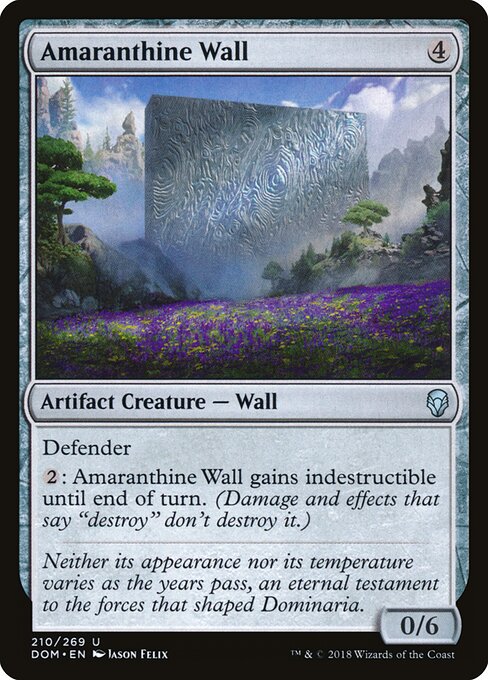 Amaranthine Wall — art by Jason Felix
