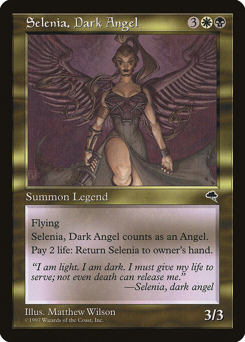 Selenia, Dark Angel — art by Matthew D. Wilson