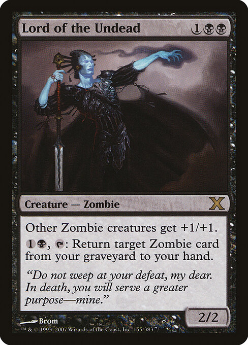 Lord of the Undead — art by Brom