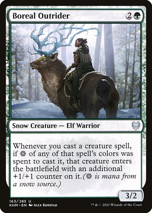 Boreal Outrider — art by Alex Konstad