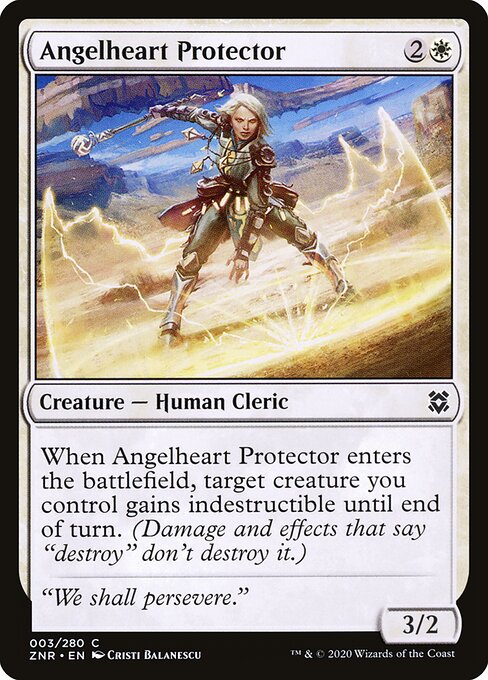 Angelheart Protector — art by Cristi Balanescu