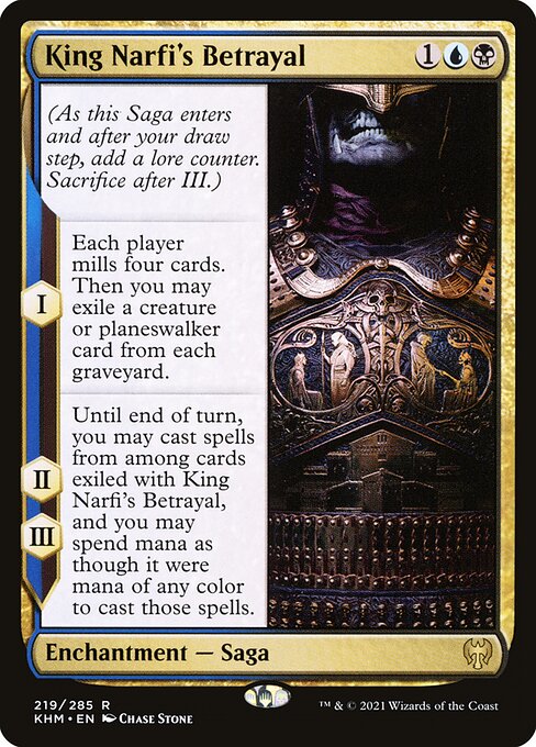 King Narfi's Betrayal — art by Chase Stone