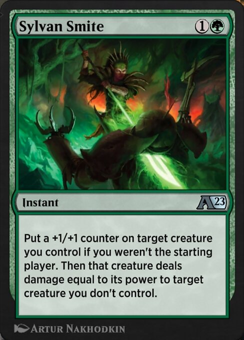 Sylvan Smite — art by Artur Nakhodkin