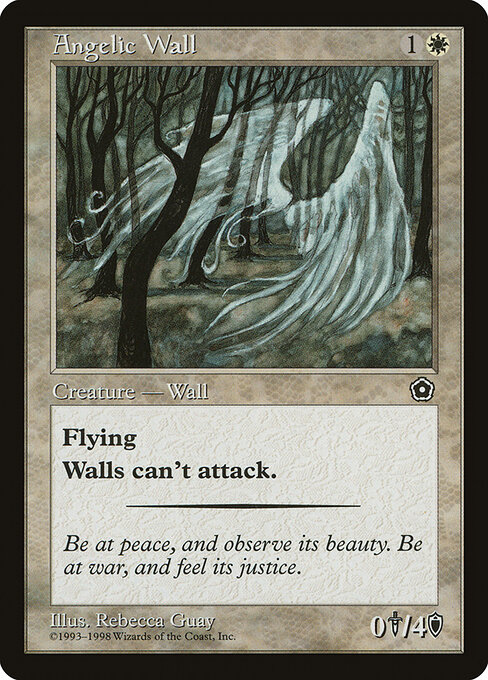 Angelic Wall — art by Rebecca Guay