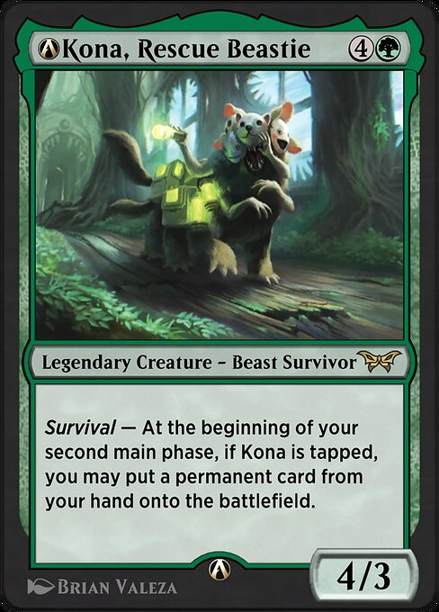 A-Kona, Rescue Beastie — art by Brian Valeza