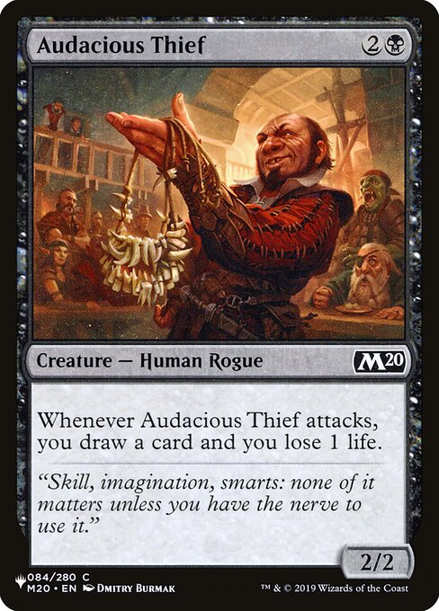 Audacious Thief — art by Dmitry Burmak