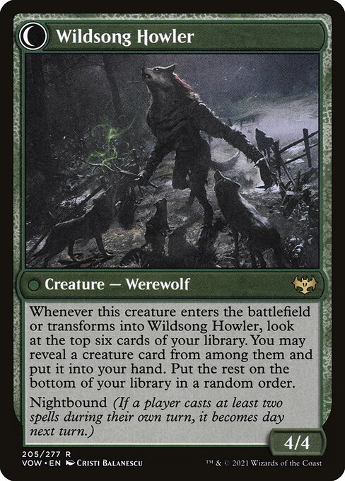 Howlpack Piper // Wildsong Howler — art by Cristi Balanescu