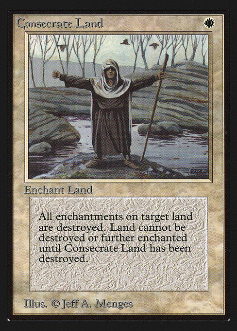 Consecrate Land — art by Jeff A. Menges